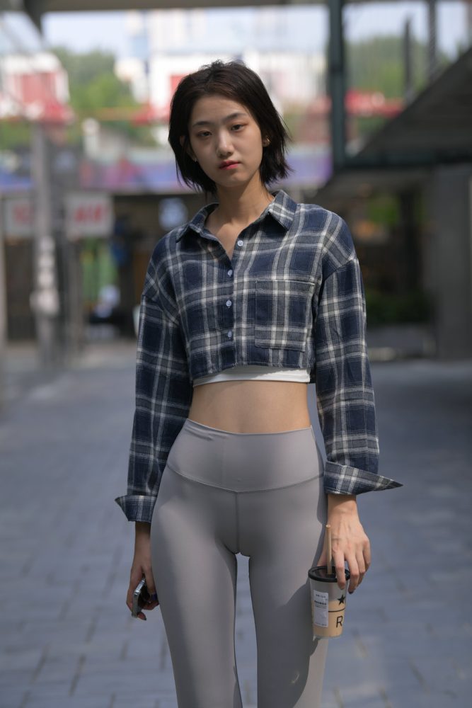 短发瑜伽裤女学生J2790 474P-9.47GB-靓街拍