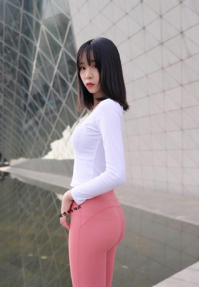 图片[4]-粉色瑜伽裤年轻女孩 J1311 417P17V-14.9GB-靓街拍