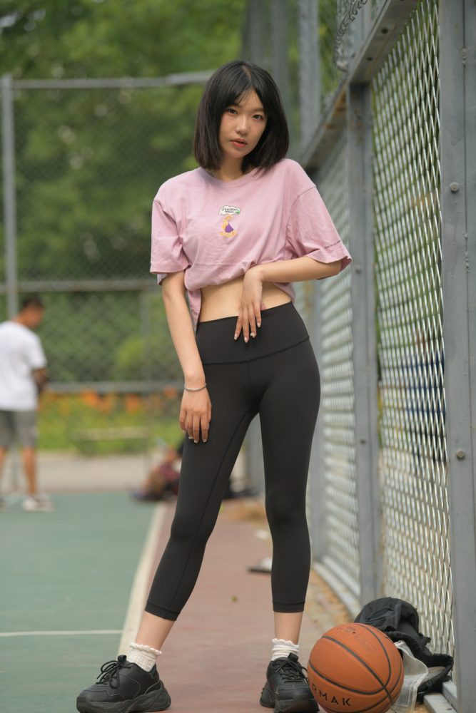 图片[3]-穿瑜伽裤打篮球的大三女孩J2198 463P1V-18.6GB-靓街拍