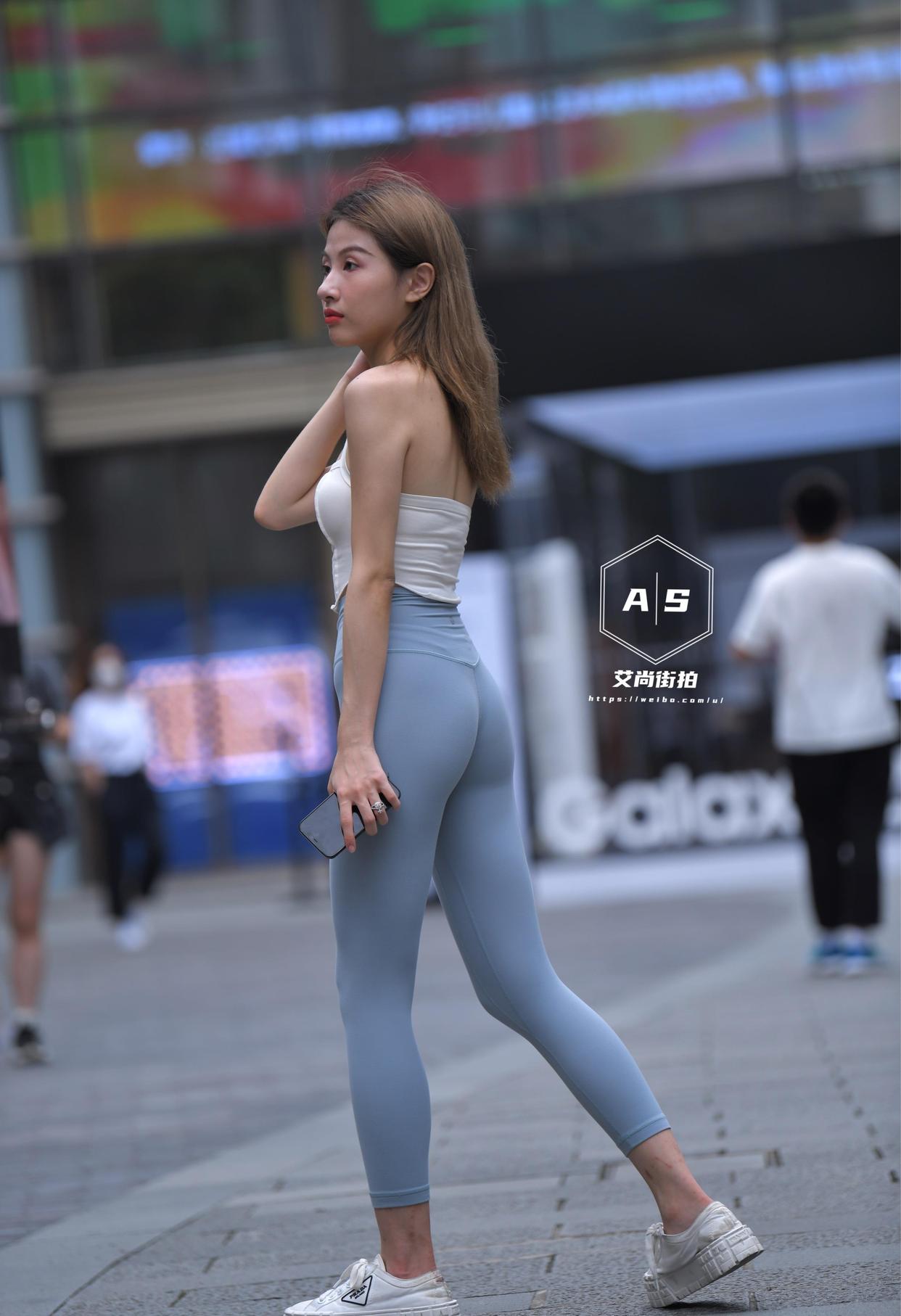图片[2]-长发长腿瑜伽裤女孩J2836 443P-10.1GB-靓街拍
