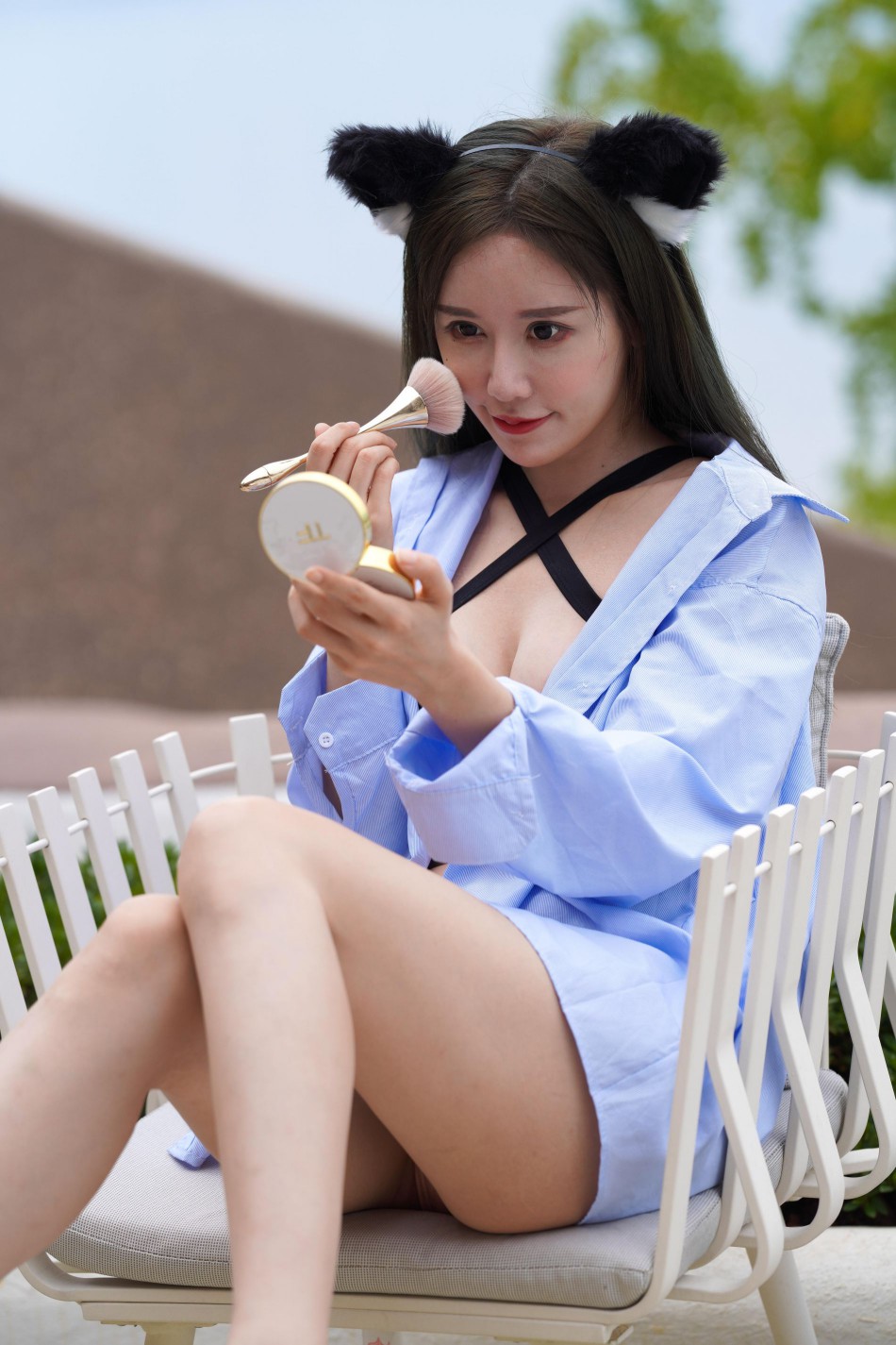 图片[5]-可爱的猫耳朵比基尼美少女【394P】00043-靓街拍