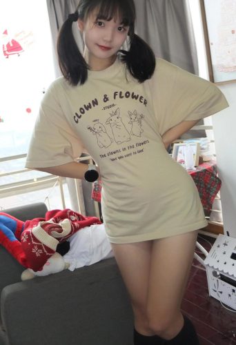 图片[10]-网格丝袜的清纯双马尾小姑娘-靓街拍