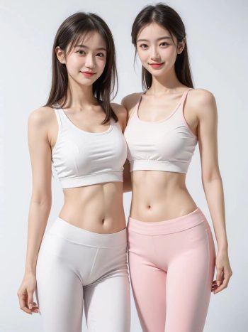 图片[18]-AI瑜伽裤清纯妹子系列图-靓街拍