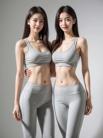 图片[9]-AI瑜伽裤清纯妹子系列图-靓街拍