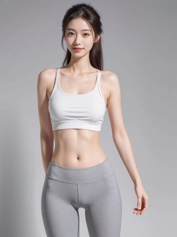 图片[10]-AI瑜伽裤清纯妹子系列图-靓街拍